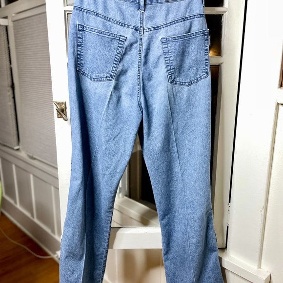 FC Jeans Side Leaf Print Denim Bootcut Jeans Size 30 - Picture 7 of 8